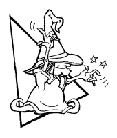A coloring page of witches
